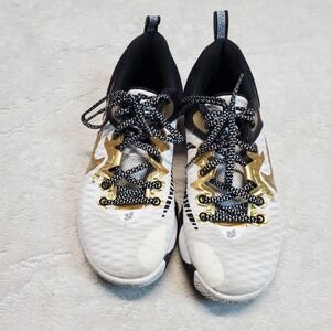 Nike White Black Gold Giannis Immortality Shoes Sneakers Men 9 Streetwear Preppy